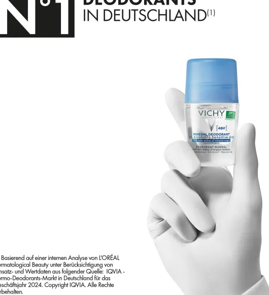 Vichy Deo Roll-on Mineral Doppelpack 2 x 50 ml