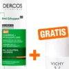 Vichy Dercos Anti-Schuppen 2in1 Shampoo + Conditioner 200 ml + gratis Vichy Deo Roll-on 48h 50ml