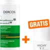 Vichy Dercos Anti Schuppen Shampoo trockene Kopfhaut + gratis Vichy Deo Roll-on Anti Flecken 48h 50 ml