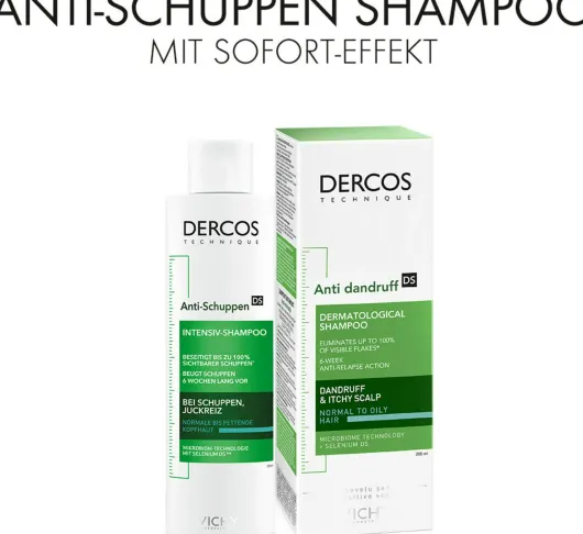Vichy Dercos Anti-Schuppen Shampoo für fettige Kopfhaut 200 ml