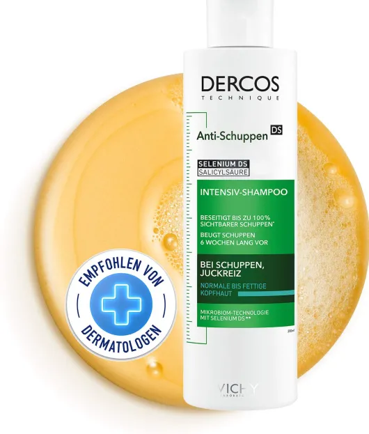 Vichy Dercos Anti-Schuppen Shampoo für fettige Kopfhaut 200 ml