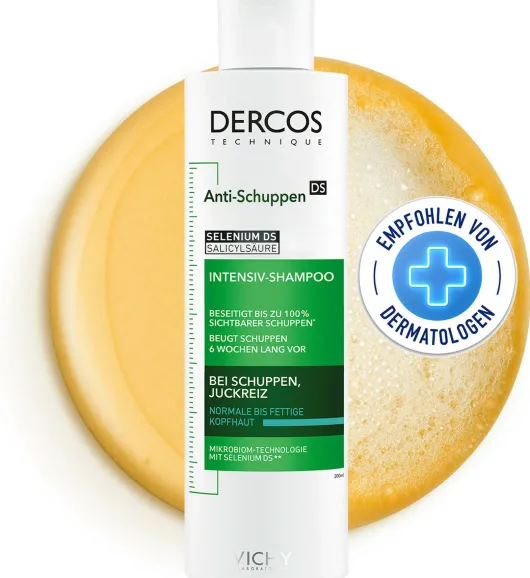 Vichy Dercos Anti-Schuppen Shampoo für fettige Kopfhaut 200 ml