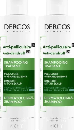 Vichy Dercos Anti Schuppen Shampoo fettige Kopfhaut 2 x 200 ml