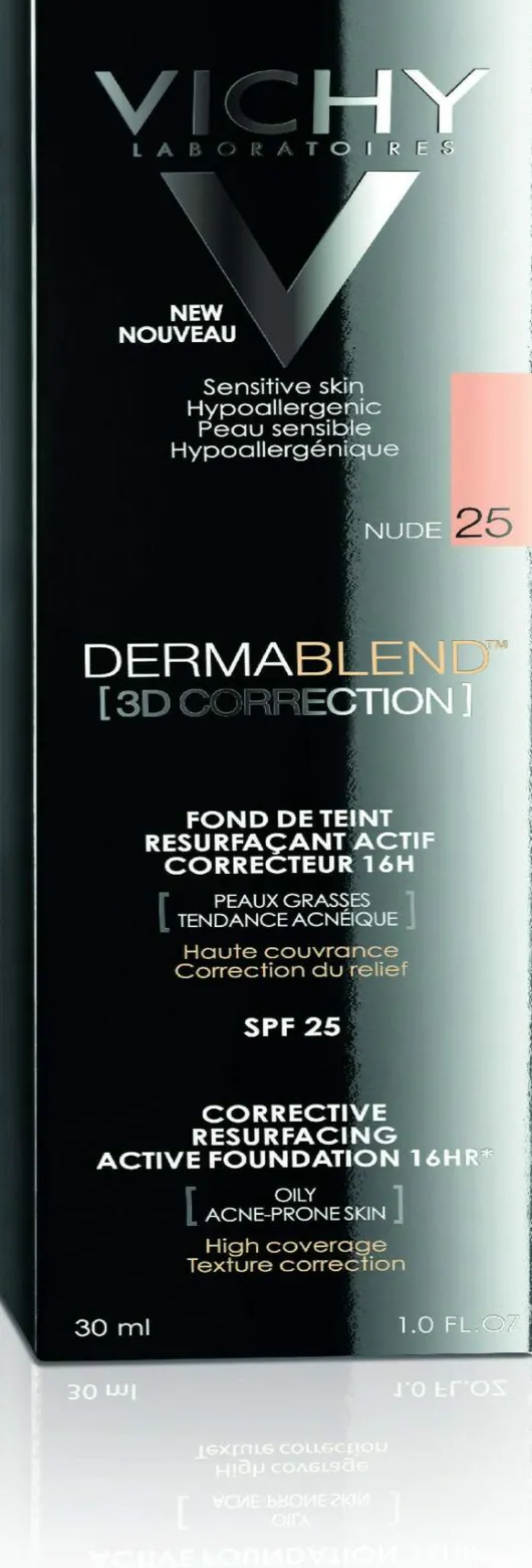 Vichy Dermablend 3d Make-Up 25 Nude 30 ml Creme