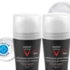 Vichy Homme Deo Roll-on Antitranspirant 72h 2 x 50 ml