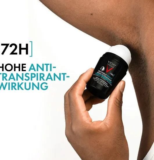 Vichy Homme Deo Roll On 72h Anti-Flecken Invisible 50 ml