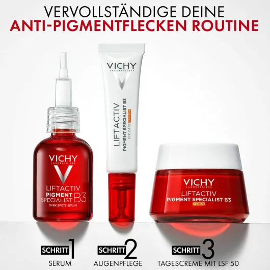 Vichy Liftactiv B3 Anti-Pigmentflecken LSF 50 Creme 50 ml + gratis Kosmetiktasche 1 Stück