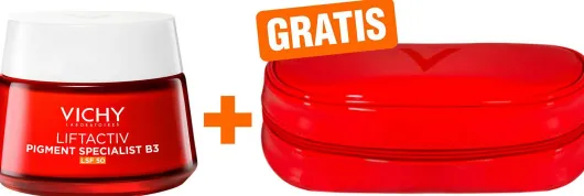 Vichy Liftactiv B3 Anti-Pigmentflecken LSF 50 Creme 50 ml + gratis Kosmetiktasche 1 Stück