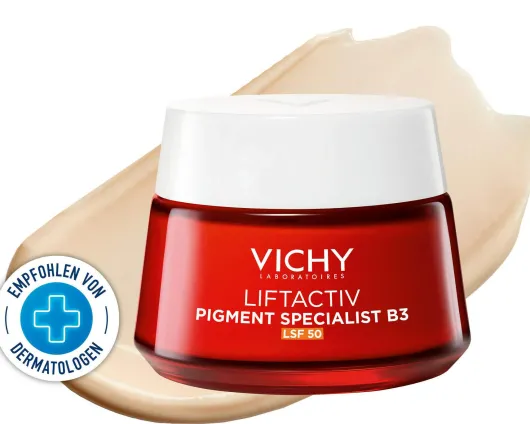 Vichy Liftactiv B3 Anti-Pigmentflecken LSF 50 Creme 50 ml + gratis Kosmetiktasche 1 Stück