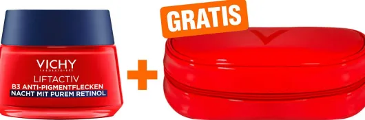 Vichy Liftactiv B3 Retinol Nachtcreme 50 ml + gratis Kosmetiktasche 1 Stück