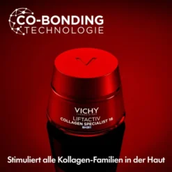 Vichy Liftactiv Collagen Specialist 16 Nacht 50 ml Creme + gratis Kosmetiktasche 1 Stück