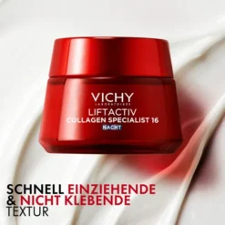 Vichy Liftactiv Collagen Specialist 16 Nacht 50 ml Creme + gratis Kosmetiktasche 1 Stück