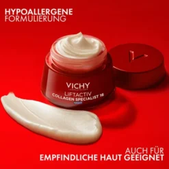 Vichy Liftactiv Collagen Specialist 16 Nacht 50 ml Creme + gratis Kosmetiktasche 1 Stück