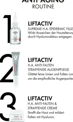 Vichy Liftactiv H.A. Antifalten Augenpflege 15 ml Creme