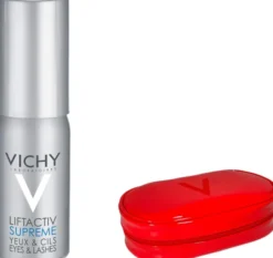 Vichy Liftactiv Serum 10 Augen & Wimpern Creme 15 ml + gratis Kosmetiktasche 1 Stück