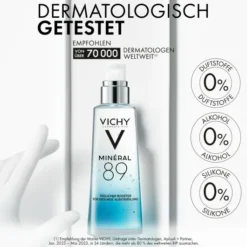 Vichy Mineral 89 Elixier 75 ml + gratis Kosmetiktasche 1 Stück