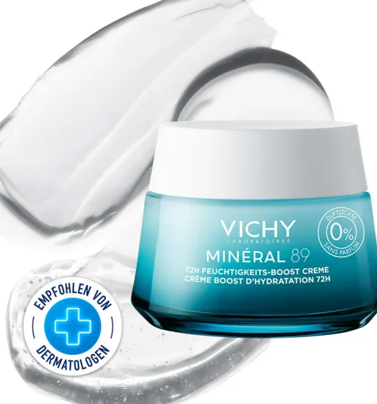 Vichy Mineral 89 72h Feuchtigkeits-Boost 50 ml Creme