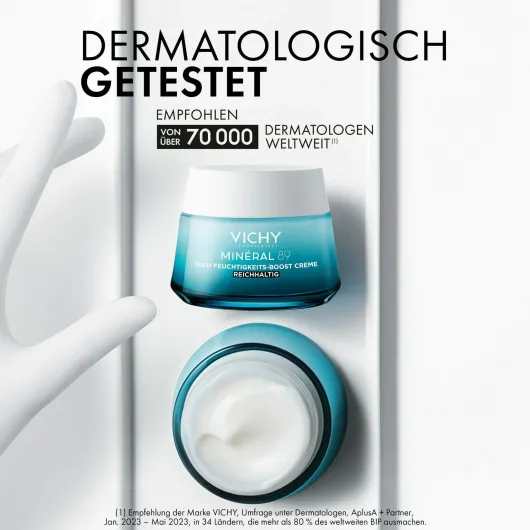 Vichy Mineral 89 100h Feuchtigkeits Creme mit Duft 50 ml