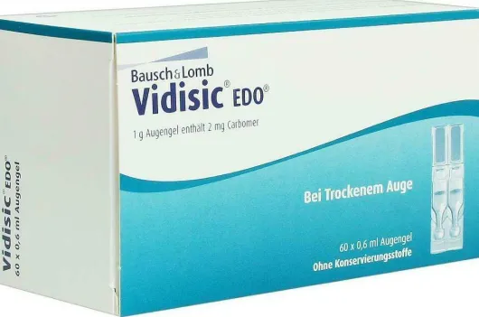 Vidisic Edo 60 X 0.6 ml Augengel