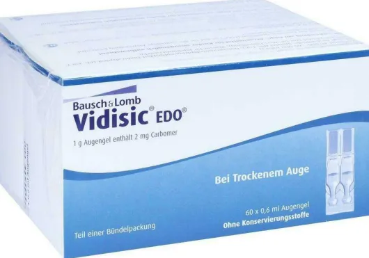 Vidisic Edo 120 X 0.6 ml Augengel