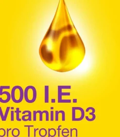 Vigantolvit 500 I.E. pro Tropfen Vitamin D3 10 ml Öl