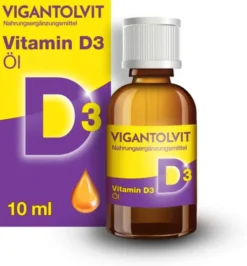 Vigantolvit 500 I.E. pro Tropfen Vitamin D3 10 ml Öl
