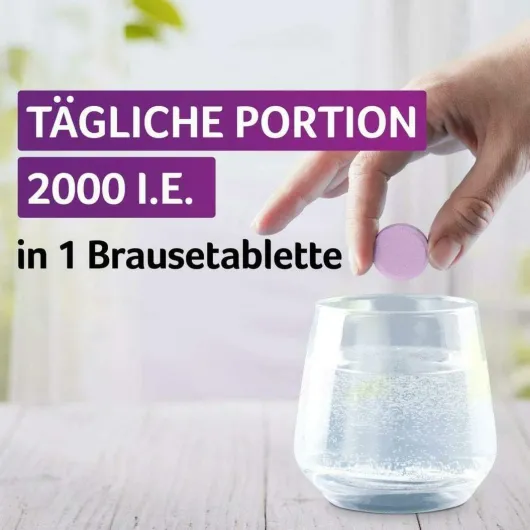 Vigantolvit 2000 I.E. Vitamin D3 60 Brausetabletten