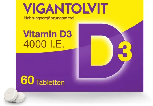 Vigantolvit 4.000 I.E. Vitamin D3 60 Tabletten