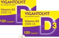 Vigantolvit 2000 I.E. Vitamin D3 2 x 120 Weichkapseln