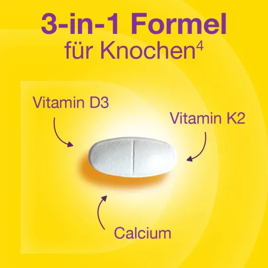 Vigantolvit Vitamin D3 K2 Calcium 60 Filmtabletten