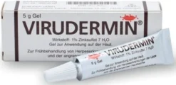 Virudermin 5 g Gel 1% Zinksulfat Frühbehandlung Herpesbehandlung