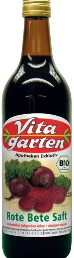 Vitagarten Rote Bete Saft Biologisch