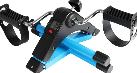 Vital Comfort faltbarer Pedaltrainer blau 1 Stück