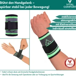 Vital Comfort FlexiTec Pro Handgelenkbandage Gr. S-M 1 Stück