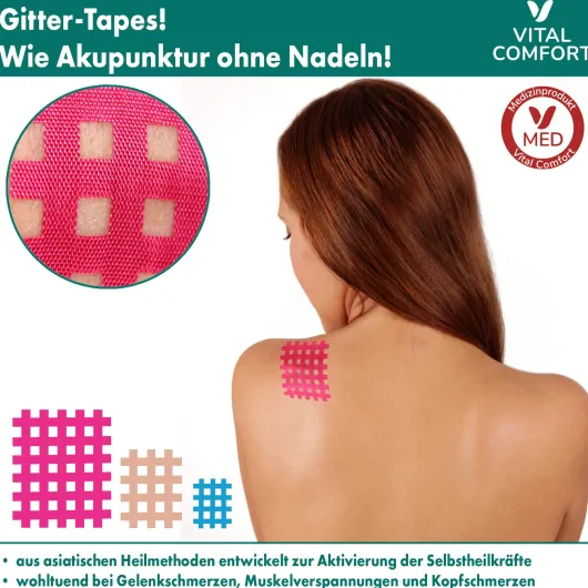 Vital Comfort Gitter Tapes 17-teiliges Set
