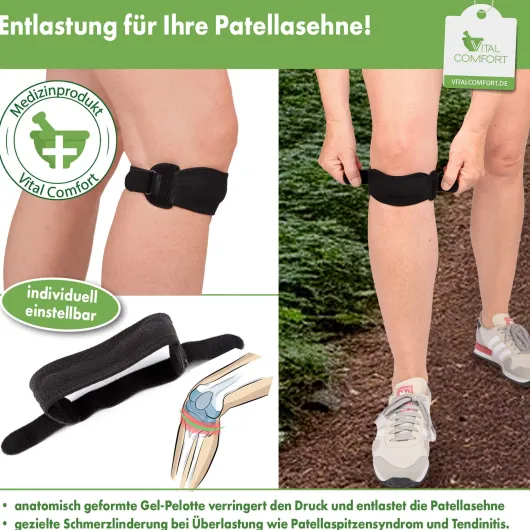 Vital Comfort Kniebandage Patellasehne 1 Stück