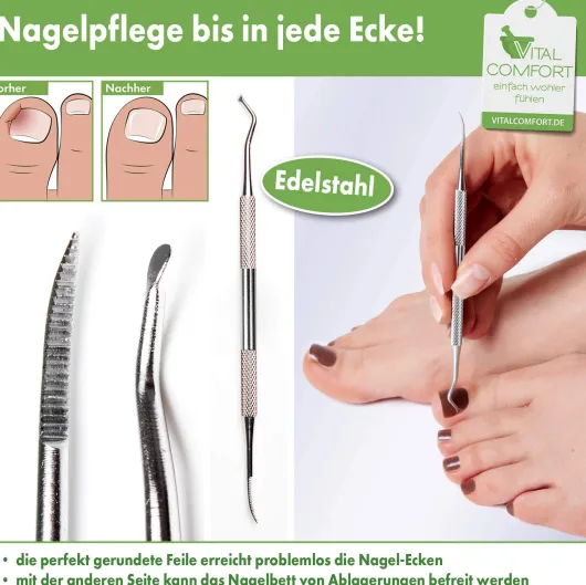 Vital Comfort Pediküren Eckenfeile