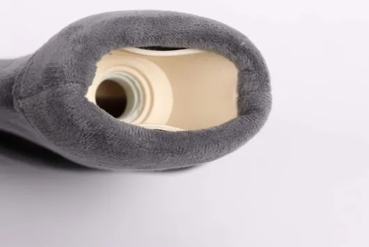 Vital Comfort Vibro-Warm Massage-Wärmflasche Grau 1 Stück