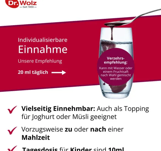 Vitalkomplex Dr.Wolz 500 ml Flasche