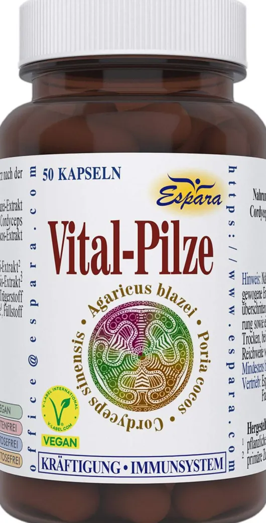 Vital-Pilze 50 Kapseln