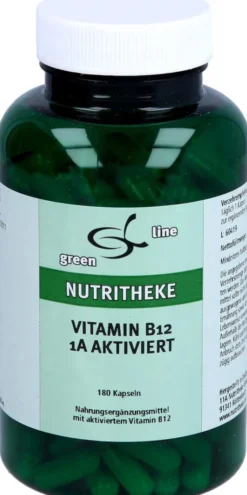 Vitamin B12 1a Aktiviert 180 Kapseln