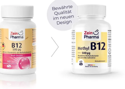 Vitamin B12 500 µg 60 Lutschtabletten