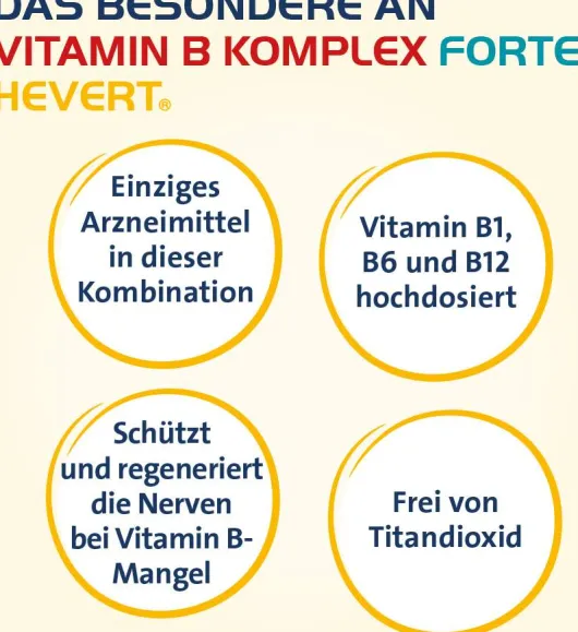 Vitamin B Komplex forte Hevert 100 Tabletten