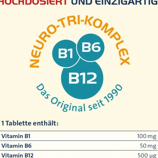 Vitamin B Komplex forte Hevert 100 Tabletten