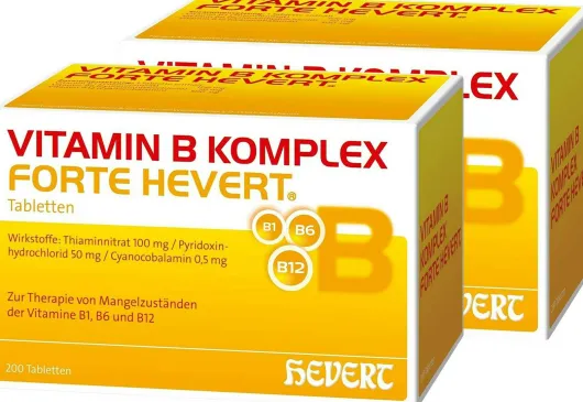 Vitamin B Komplex Forte Hevert 2 x 200 Tabletten