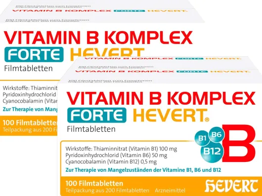 Vitamin B Komplex Forte Hevert 2 x 200 Tabletten