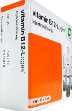 Vitamin B12 Loges Injektionslösung 10 X 2 ml Ampullen