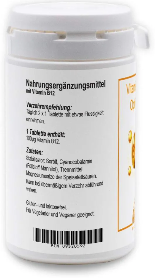 Vitamin B12 Opti 180 Tabletten