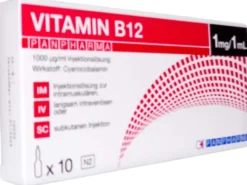 Vitamin B12 Panpharma 1000 µg Pro ml Injektionslösung