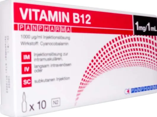 Vitamin B12 Panpharma 1000 µg Pro ml Injektionslösung